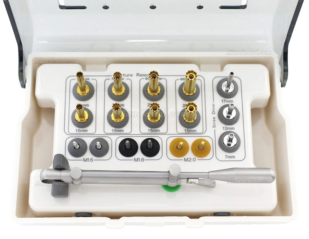 Dental Implant Fixture Removal Kit Neobiotech FR Remover Screw Torque Ratchet